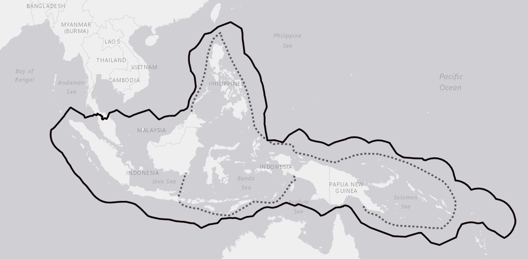 coral triangle, boundaries, book, map, eric madeja